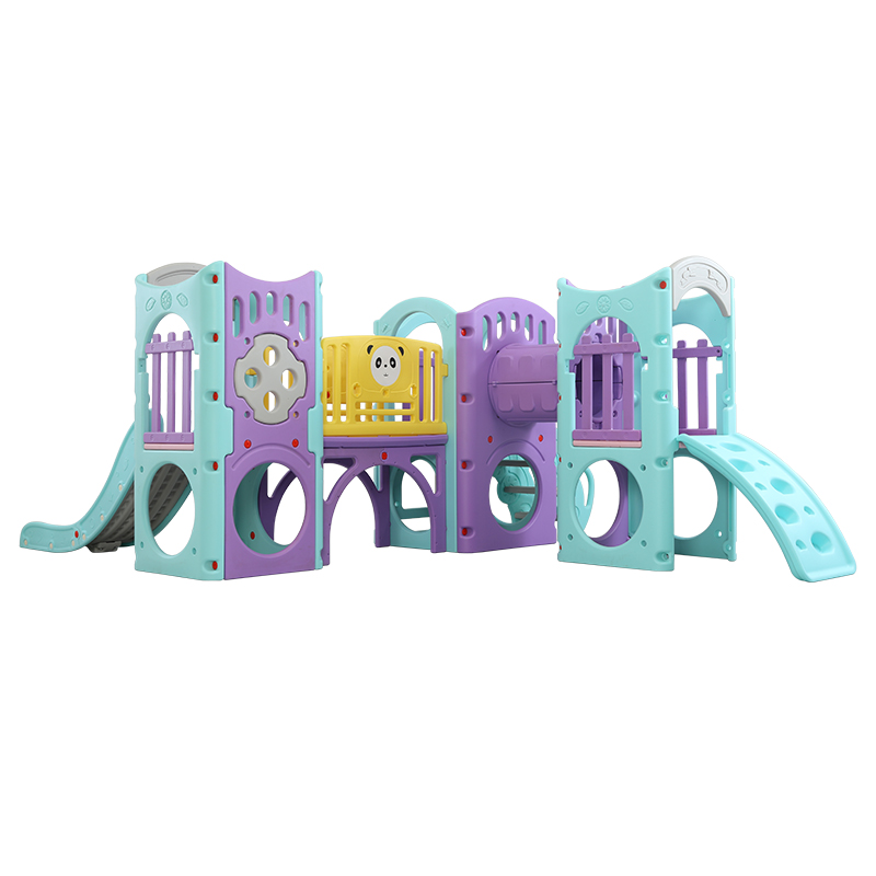 Kids Outdoor Climber - Castillo de Plástico con Tobogán para