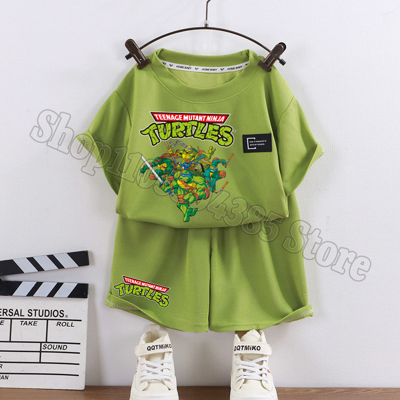 Kids Outdoor Ninja Set - Conjunto de camiseta y pantalones cortos