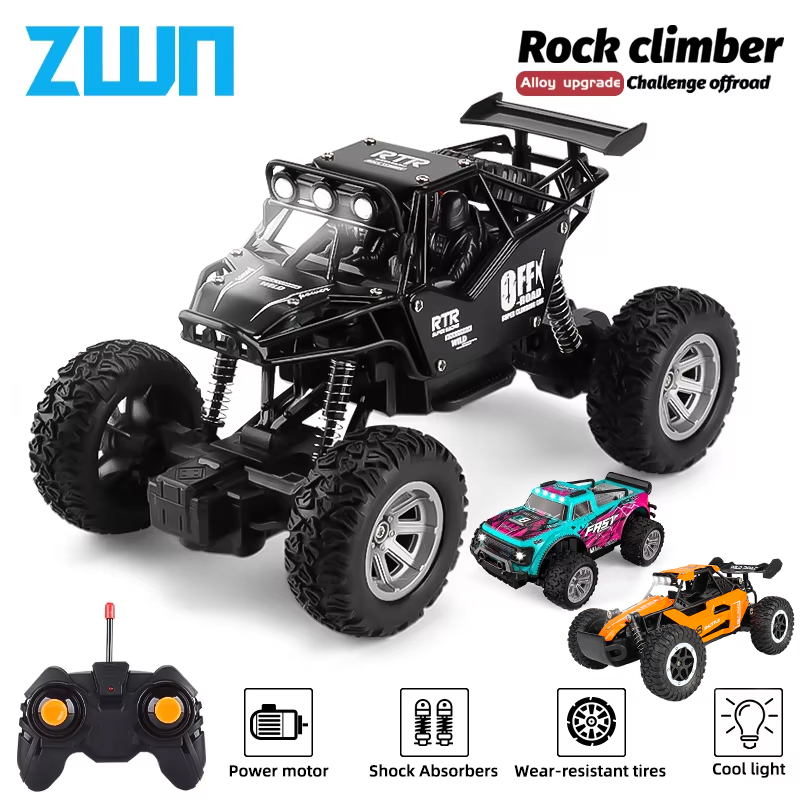 Kids Outdoor Dirt Toys - ZWN 1:16/1:20 2,4G modelo RC coche