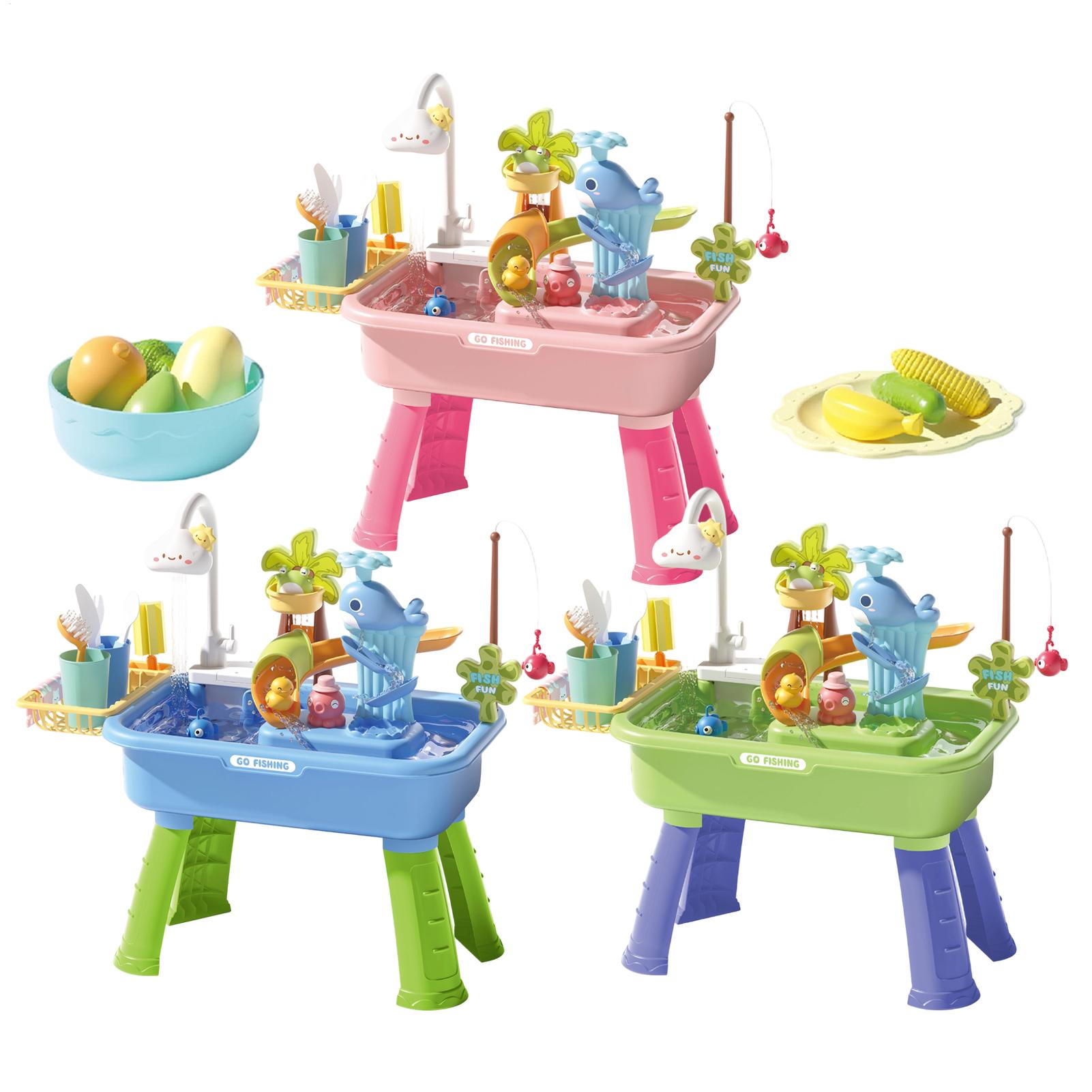 Kids Outdoor Sensory Table - Juego de 43 Piezas de Mesa