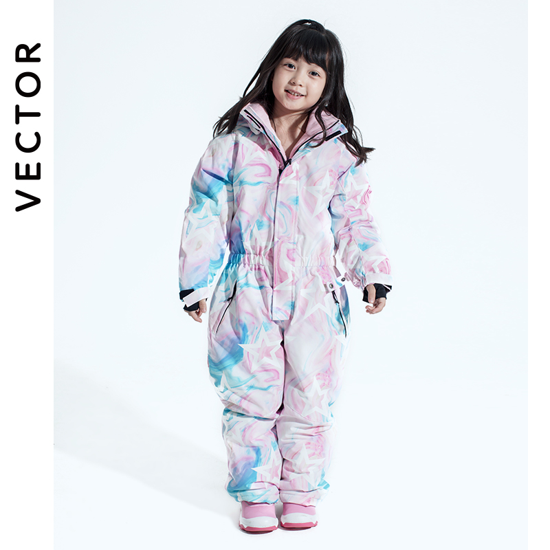 Kids Outdoor Jacket - -Mono de esquí para niños de