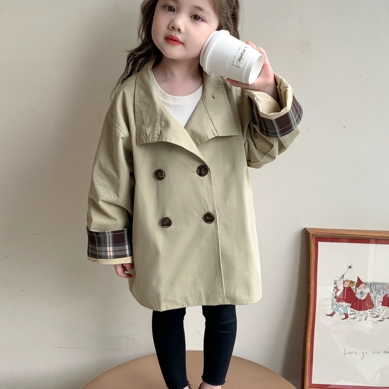 Kids Outdoor Jacket - Abrigo para niñas, chaqueta cortavientos, ropa