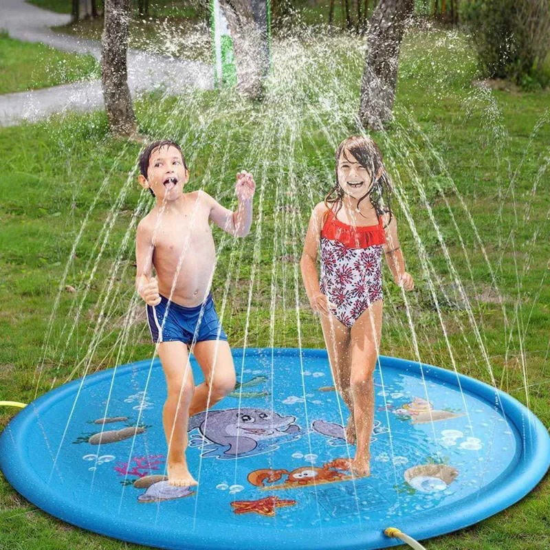 Sprinkler Splash Pad - Piscinas contra salpicaduras de agua para