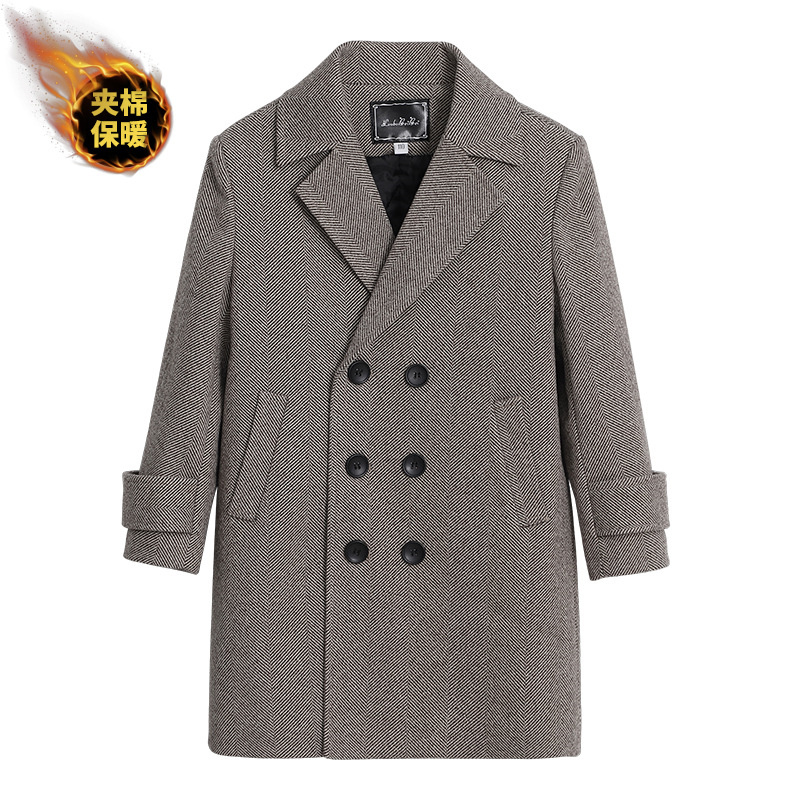 Kids Outdoor Jacket - Abrigo de Lana Grueso y Cálido