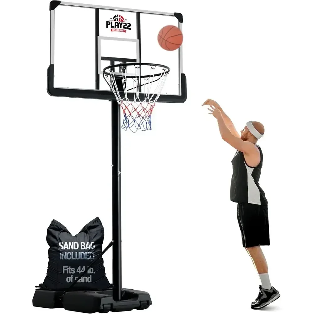 Basketball Hoop Outdoor - Sistema de Aro de Baloncesto Ajustable