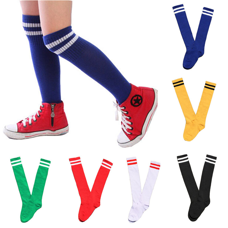 Kids Outdoor Hockey Set - Calcetines Largos de Algodón para Niños,