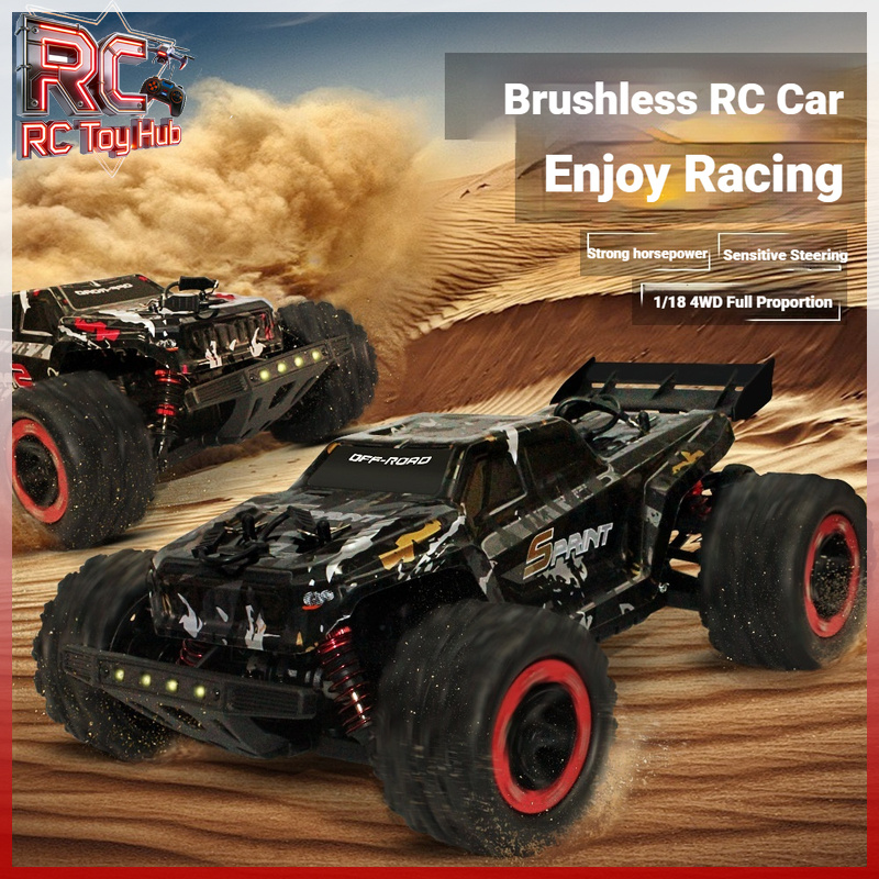 Kids Outdoor Dirt Toys - Camioneta todoterreno Sprint 1:18 4WD RC