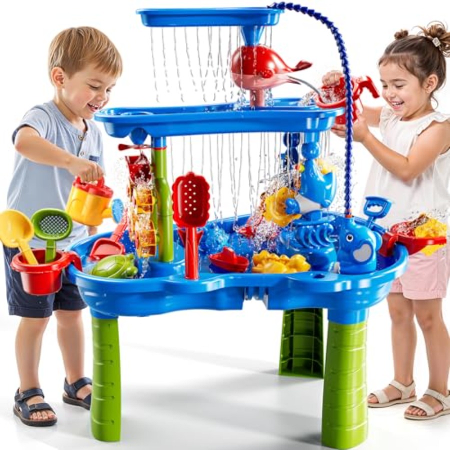 Kids Outdoor Sensory Table - Mesa de agua para exteriores para