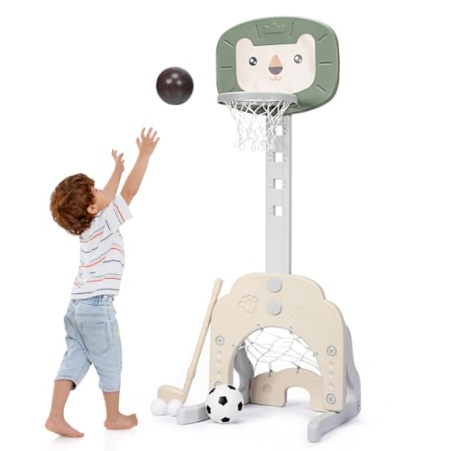 Basketball Hoop Outdoor - Canasta de baloncesto para niños, de