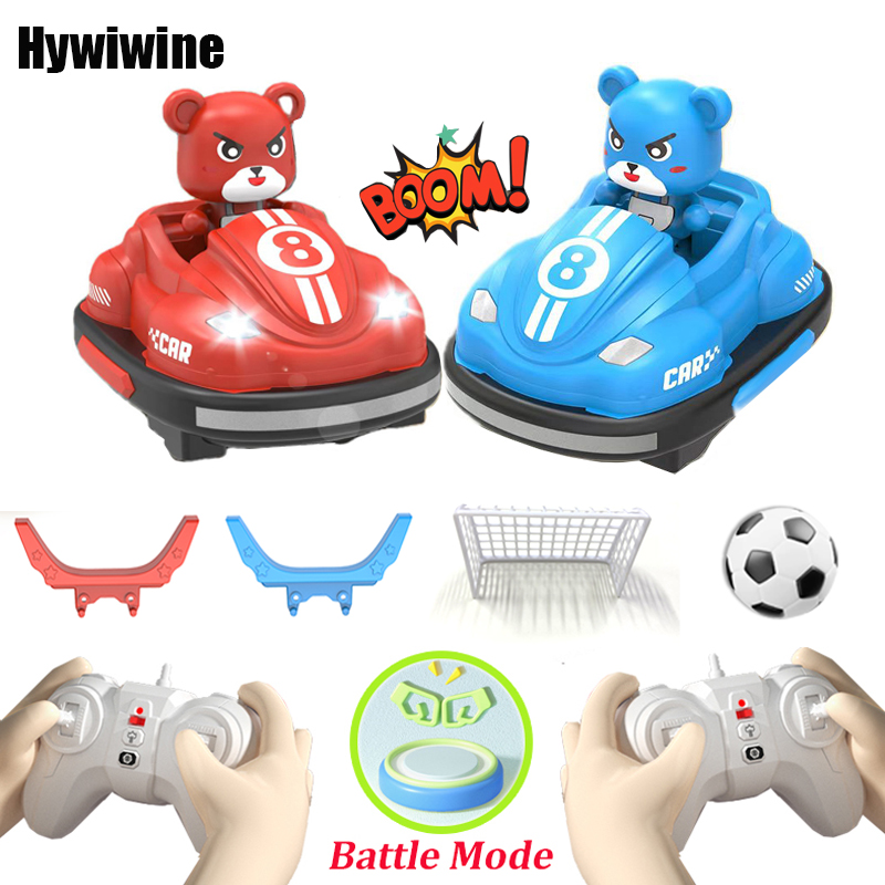 Kids Outdoor Dirt Toys - Coche RC de batalla de parachoques