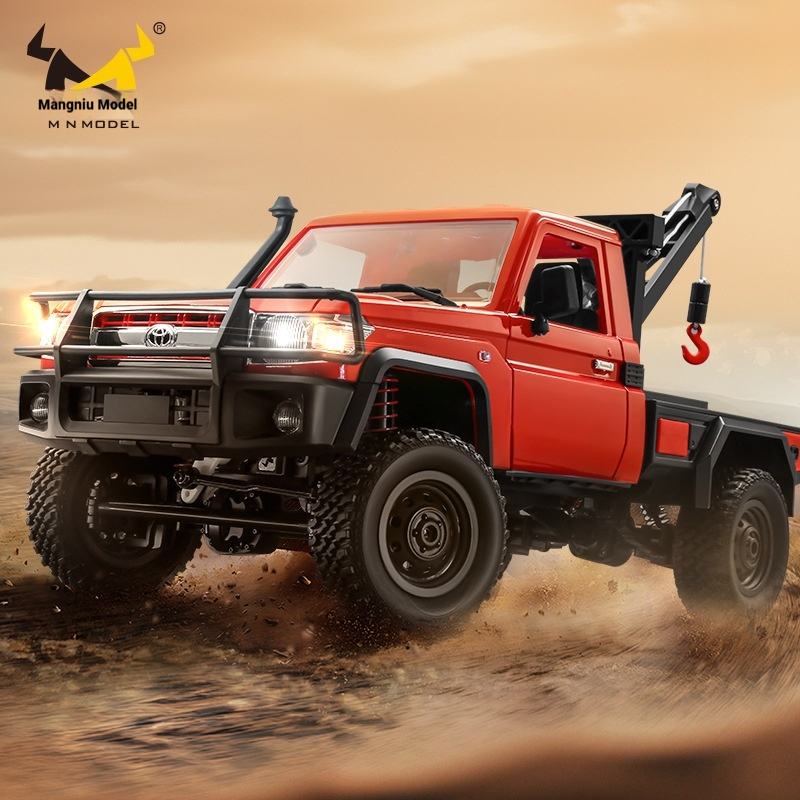 Kids Outdoor Dirt Toys - Camioneta grúa RC MN Model MN82T