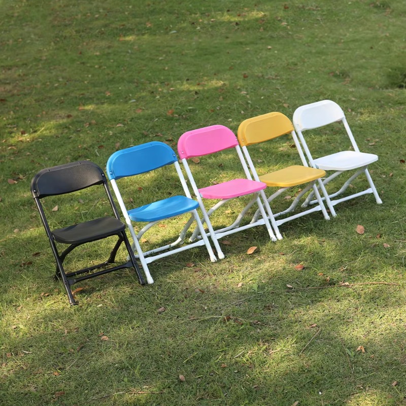 Kids Outdoor Furniture - Silla Plegable de Acero y Plástico