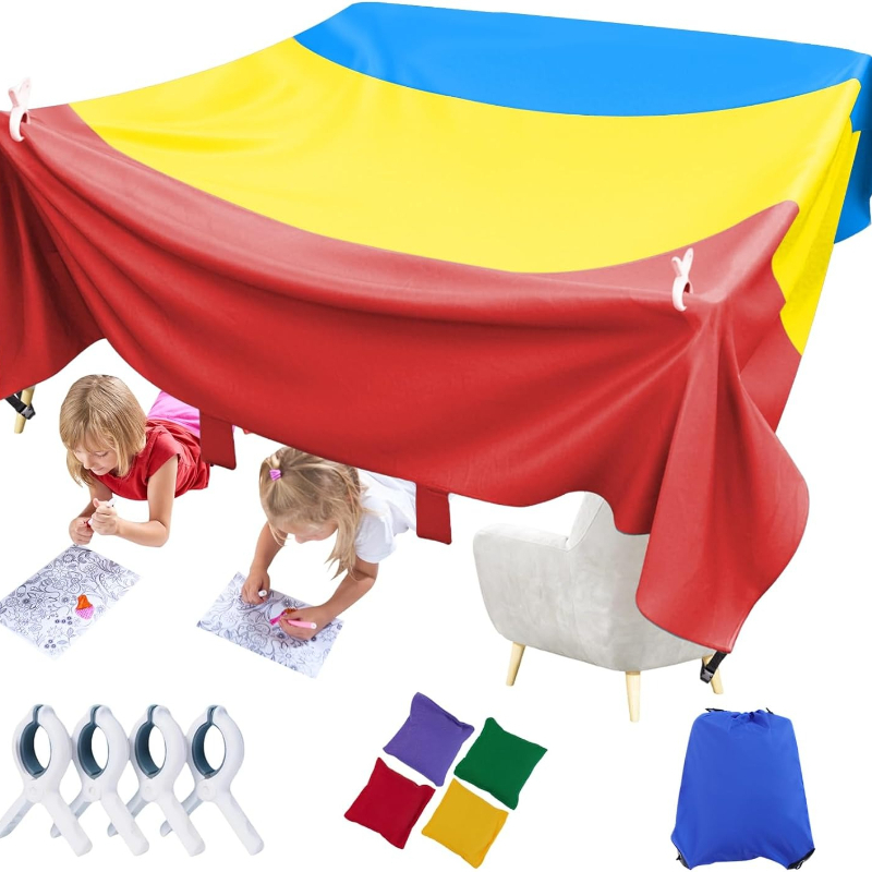 Kids Outdoor Fort Building Kit - Nuevo Kit de Construcción de Fortín
