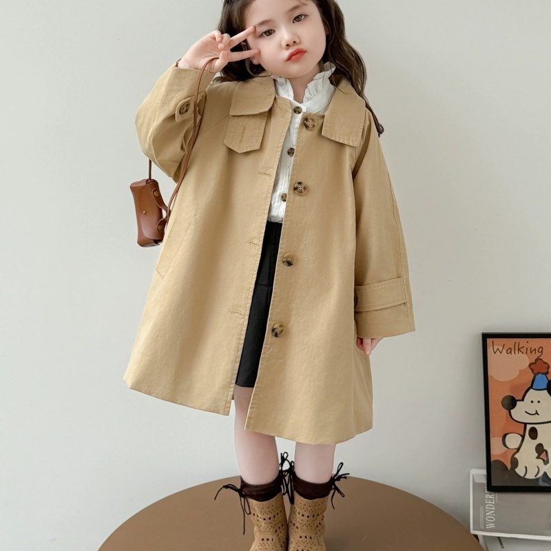 Kids Outdoor Jacket - Abrigo para niñas, chaqueta cortavientos, ropa