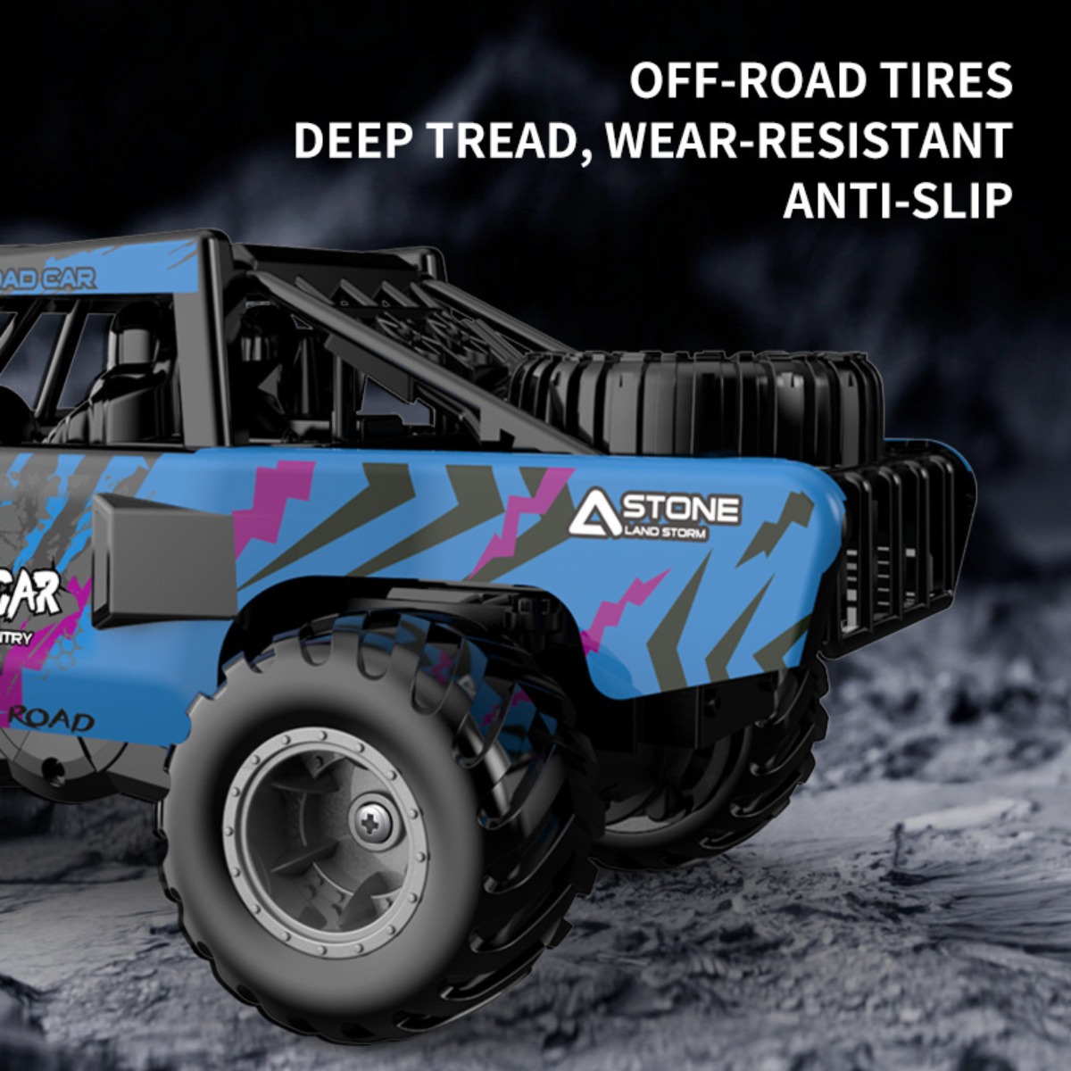 Kids Outdoor Dirt Toys - Coche RC Anfibio 4x4 Todoterreno, Vehículo
