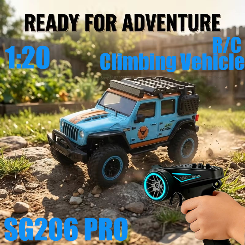 Kids Outdoor Dirt Toys - Coche RC Escala 1:20 4WD Todoterreno
