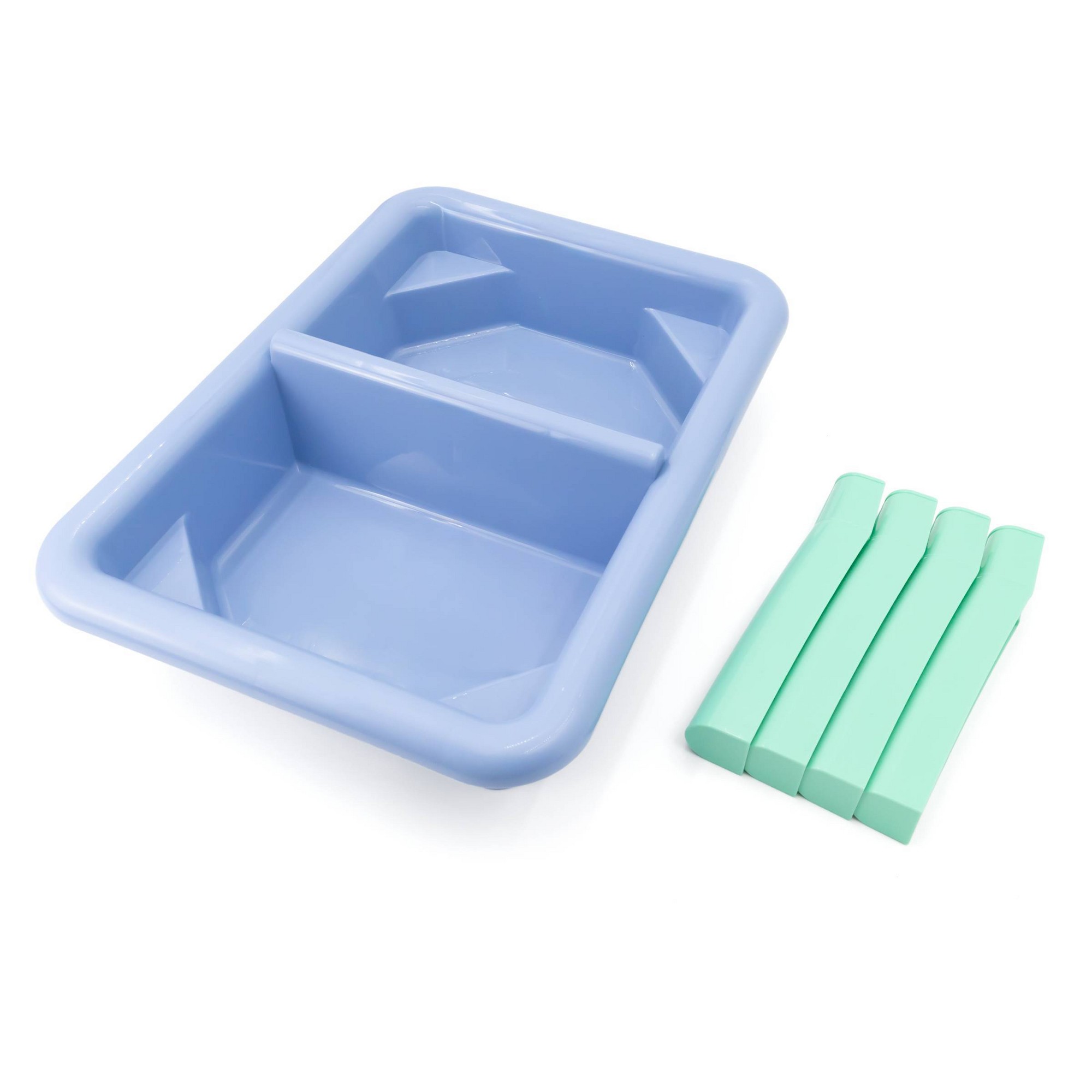 Mesa de arena azul para niños  - Kids Outdoor Play Table reseña y precio