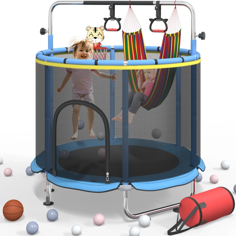 Trampolín para Niños Pequeños  - Kids Outdoor Hammock Swing reseña y precio