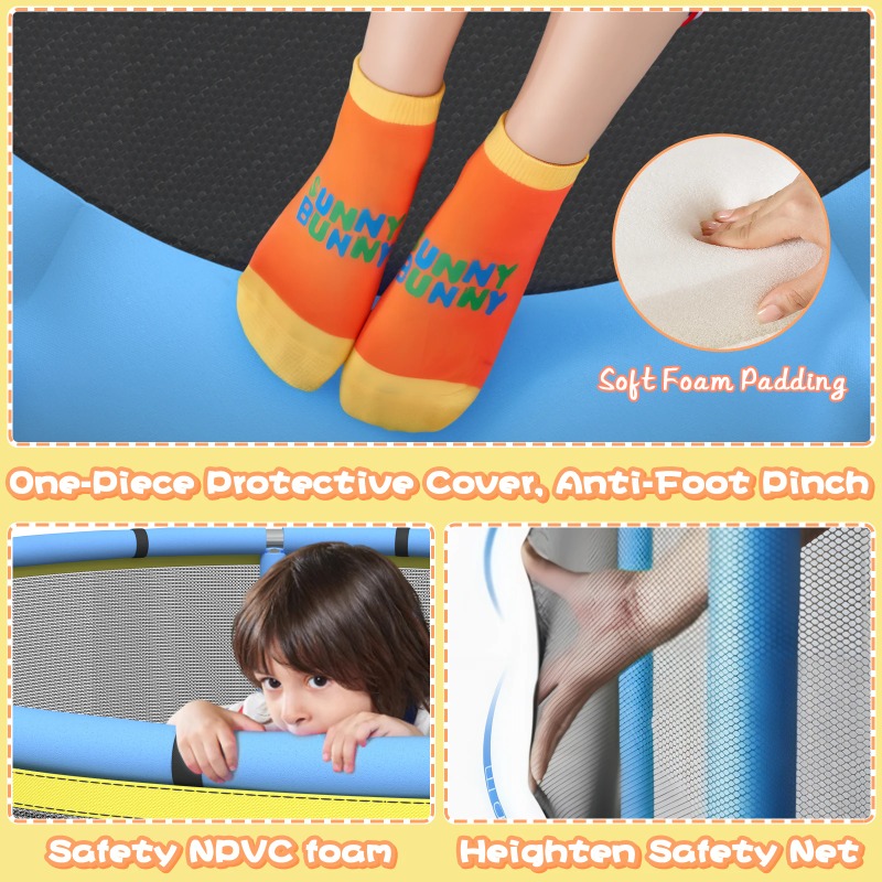Trampolín para Niños Pequeños  - Kids Outdoor Hammock Swing reseña y precio