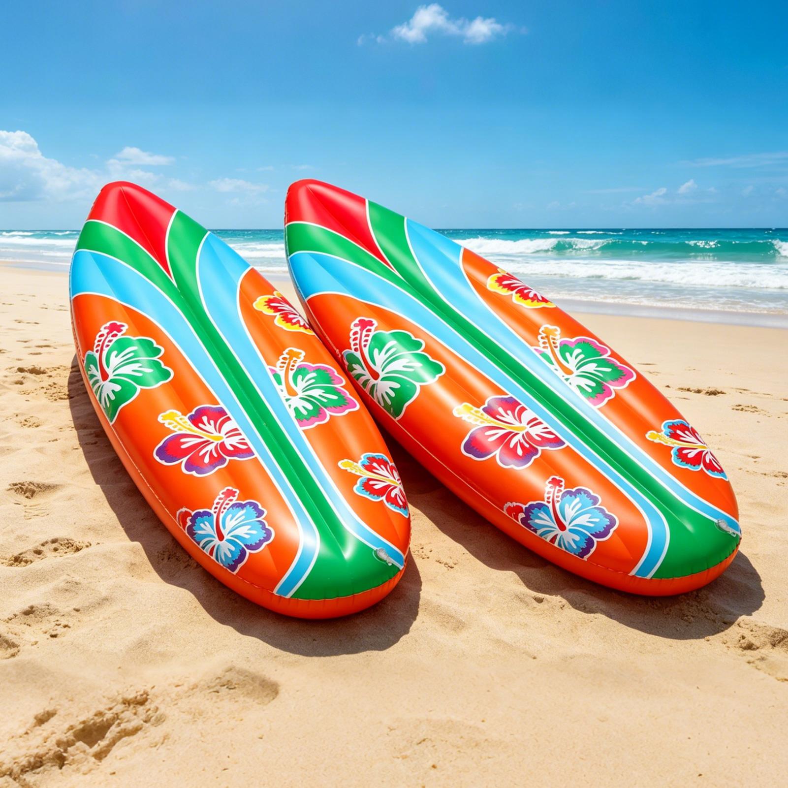 Tabla de surf inflable de 2 pi - Kids Outdoor Pool reseña y precio