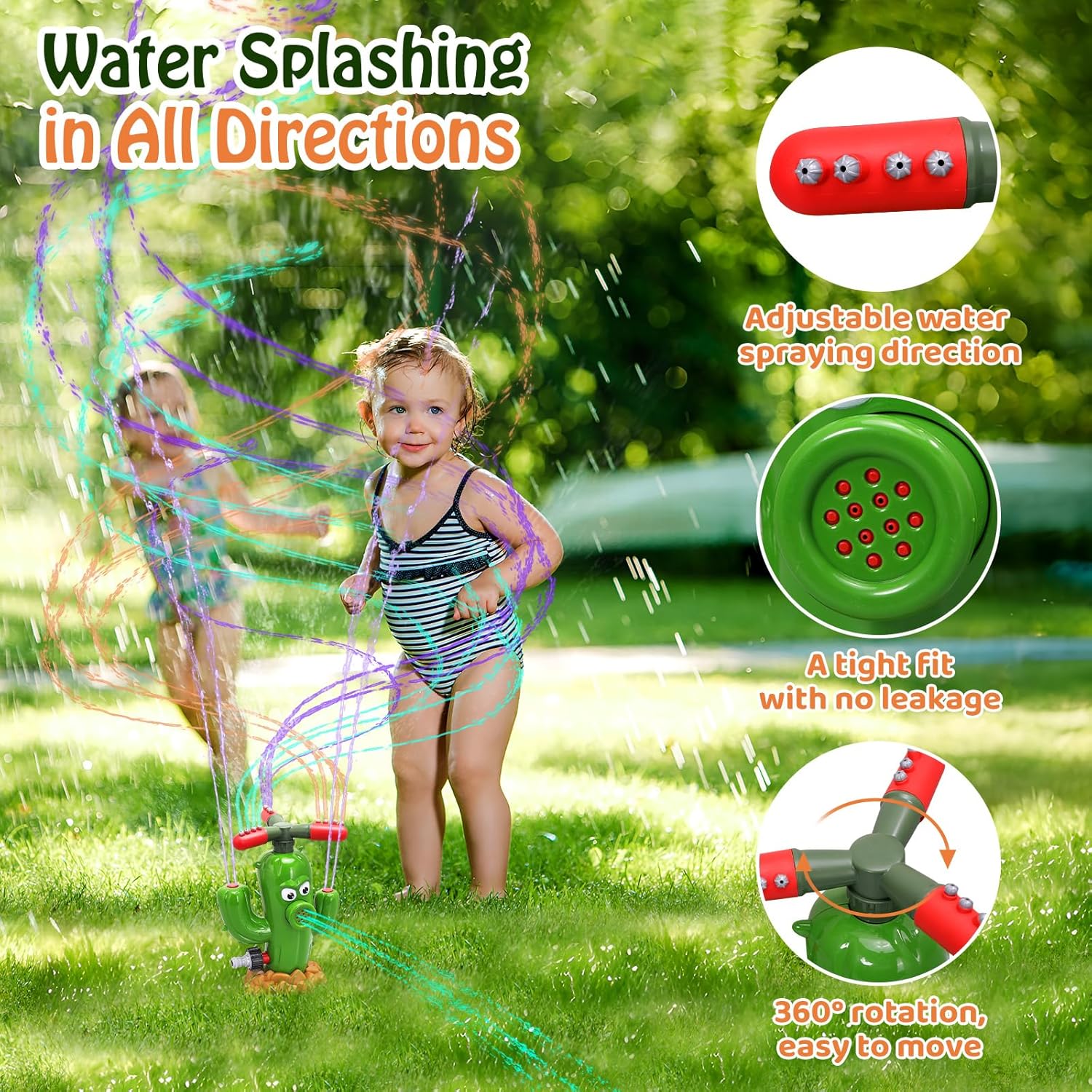 Juguete de Agua con Rociador e - Sprinkler Splash Pad reseña y precio