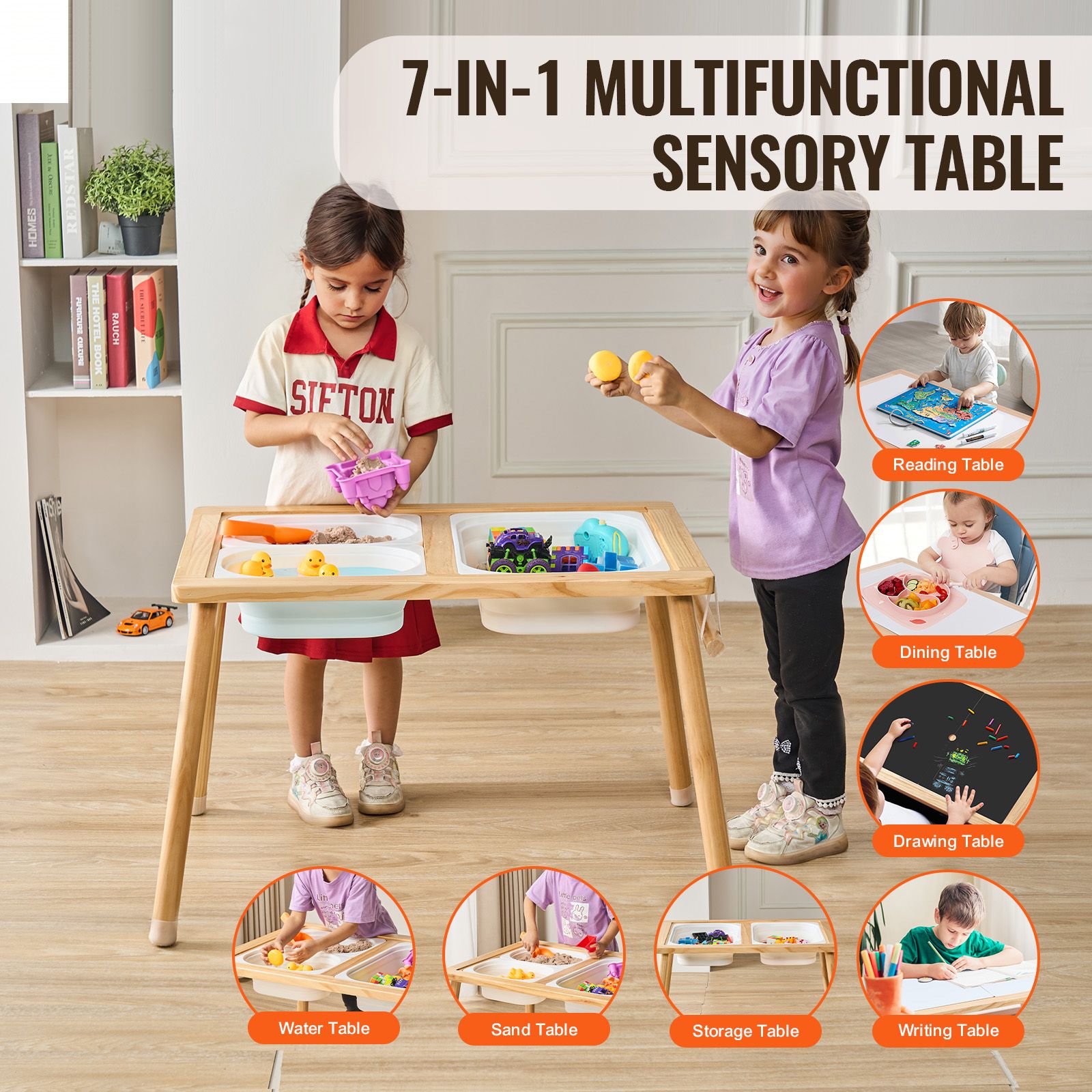 Mesa Sensorial para Niños Pequ - Kids Outdoor Sensory Table reseña y precio
