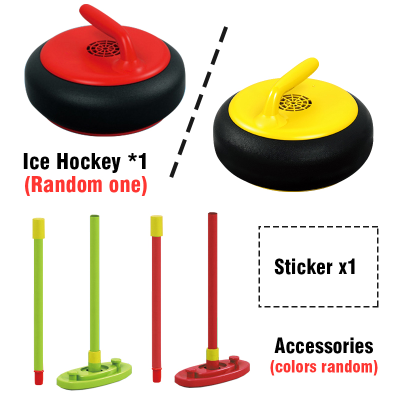 Juego de bolas rizadas, lanzad - Kids Outdoor Hockey Set reseña y precio