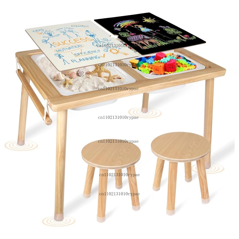 Mesa Sensorial Infantil con Ca - Kids Outdoor Sensory Table reseña y precio