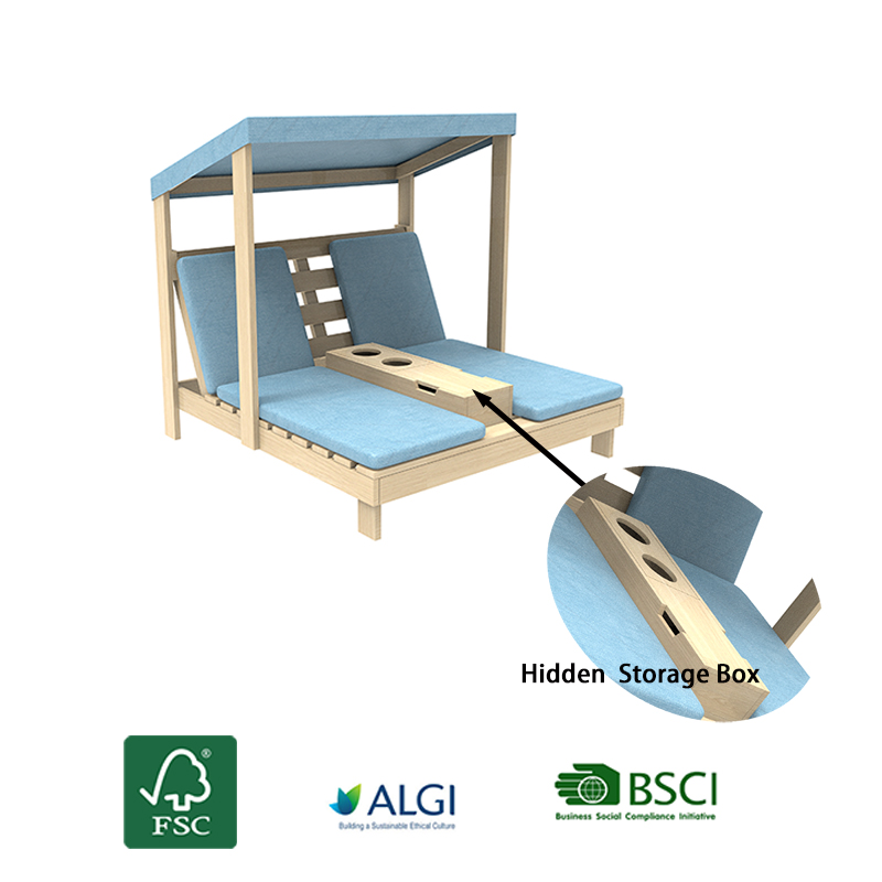 Custom. Sofá plegable de mader - Kids Outdoor Lounge Furniture reseña y precio