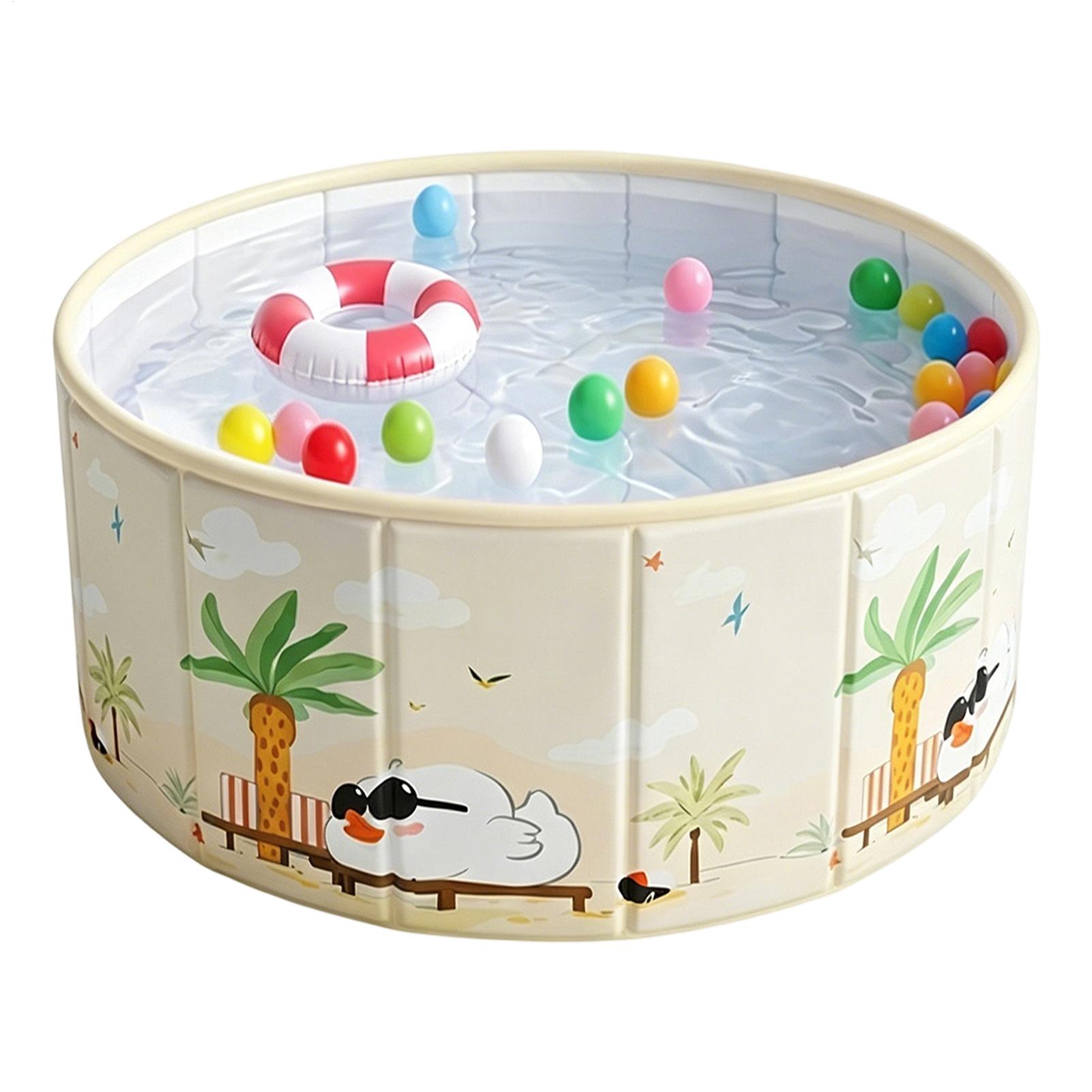 Piscina plegable engrosada par - Kids Outdoor Pool reseña y precio
