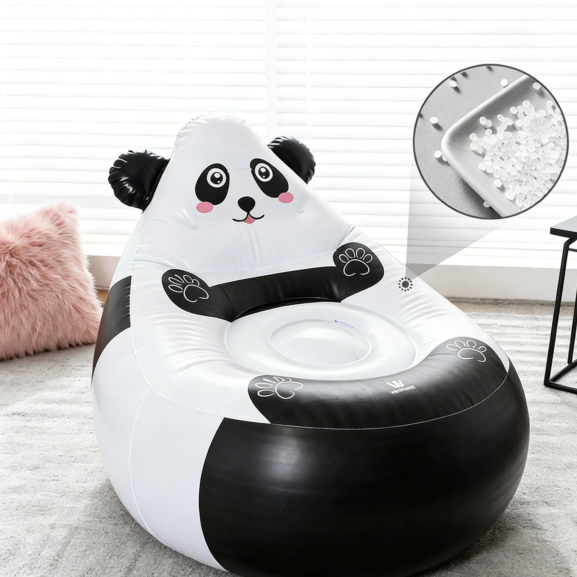 Sofá perezoso inflable para ni - Kids Outdoor Lounge Furniture reseña y precio