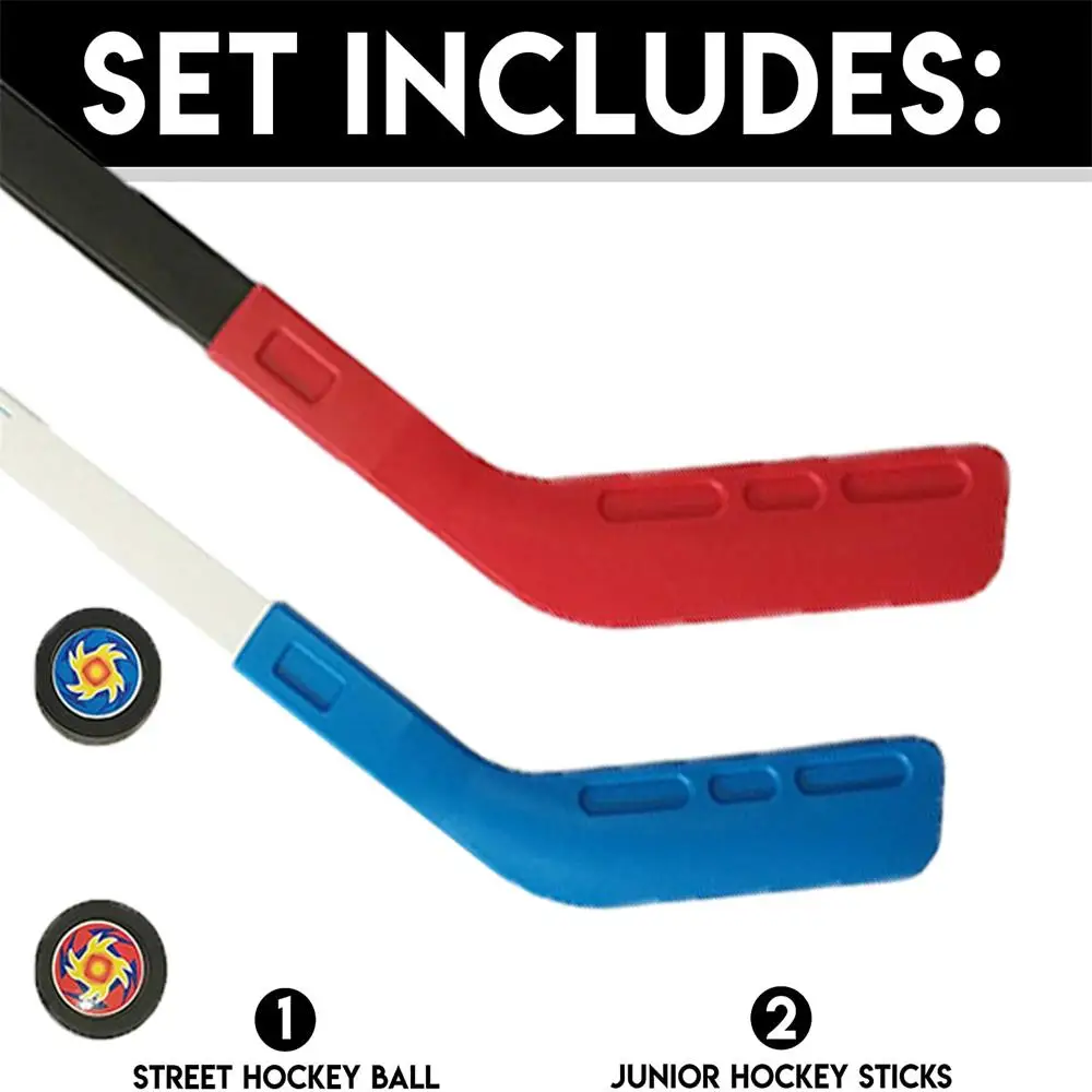 1 Juego de palos de Hockey par - Kids Outdoor Hockey Set reseña y precio