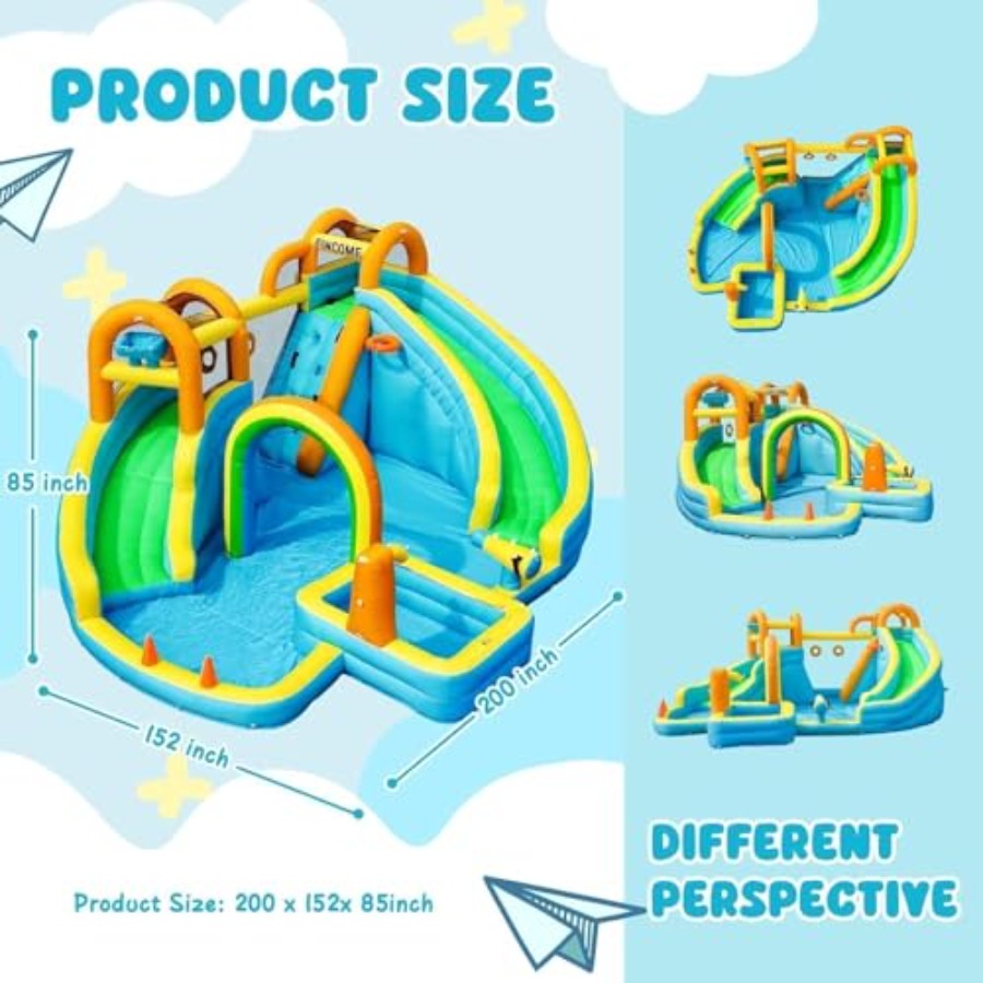 Parque acuático inflable para  - Kids Outdoor Pool reseña y precio