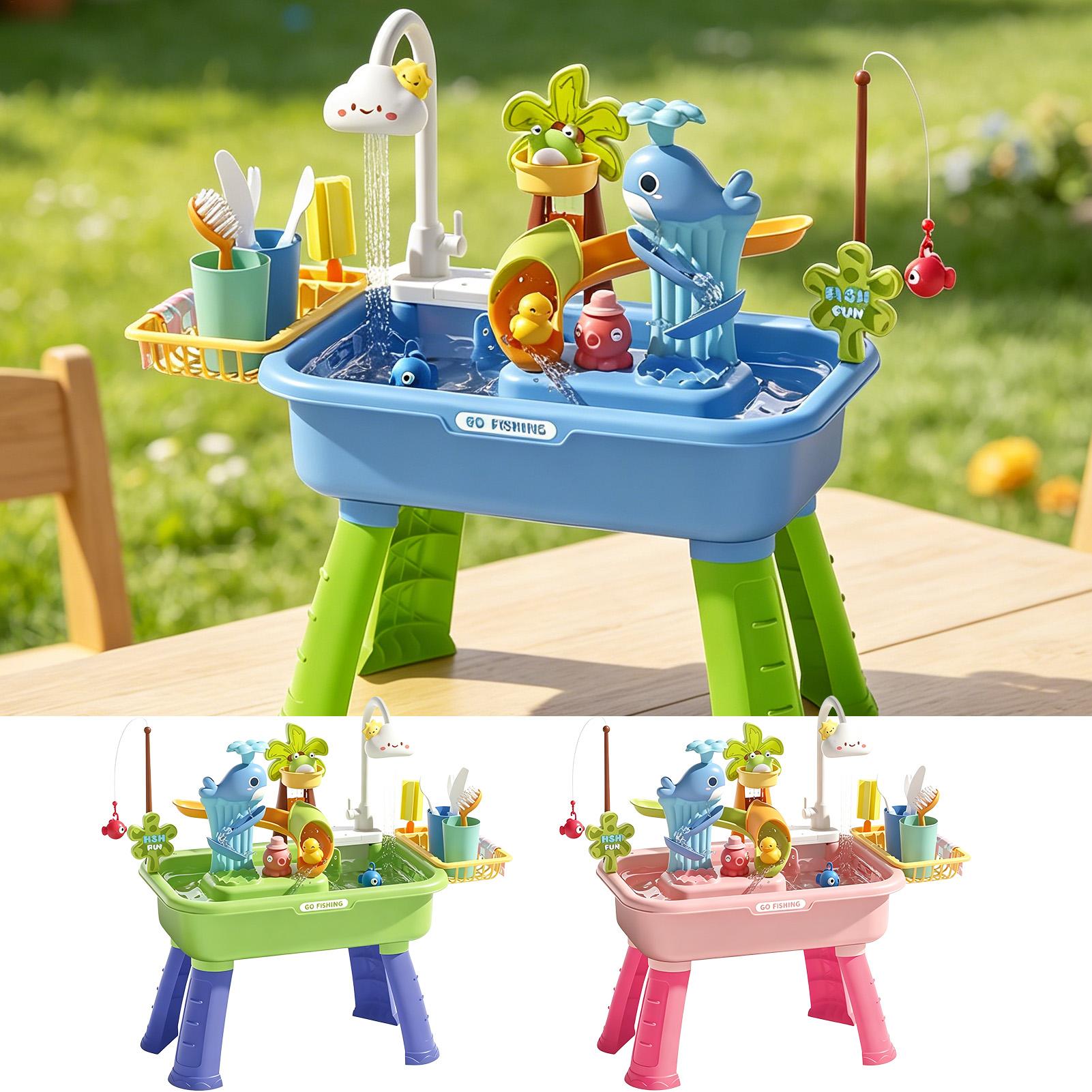 Mesa de Agua para Niños con Bo - Kids Outdoor Sensory Table reseña y precio
