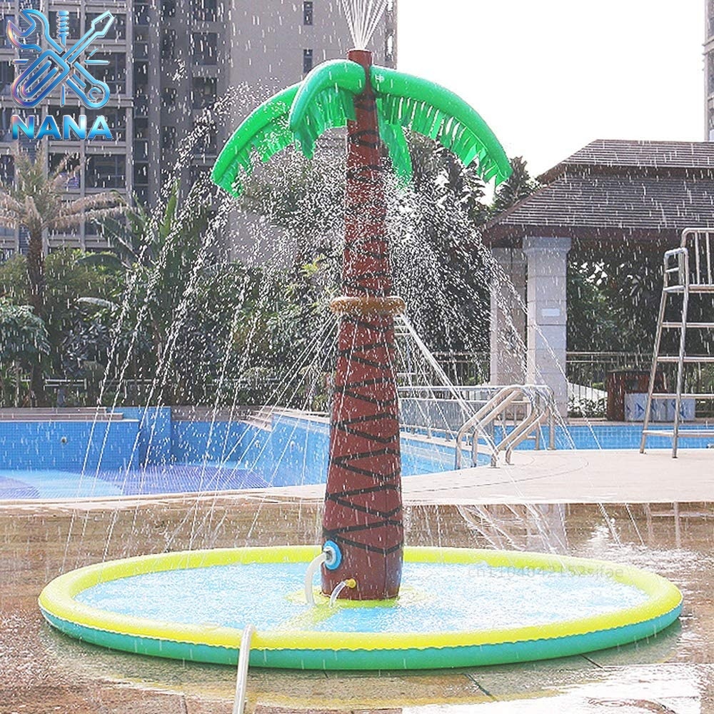 Alfombra Inflable de Agua con  - Sprinkler Splash Pad reseña y precio