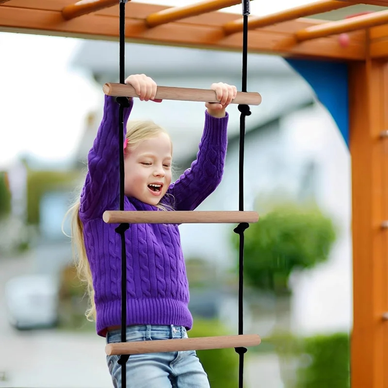Escalera de cuerda de escalada - Kids Outdoor Climber reseña y precio