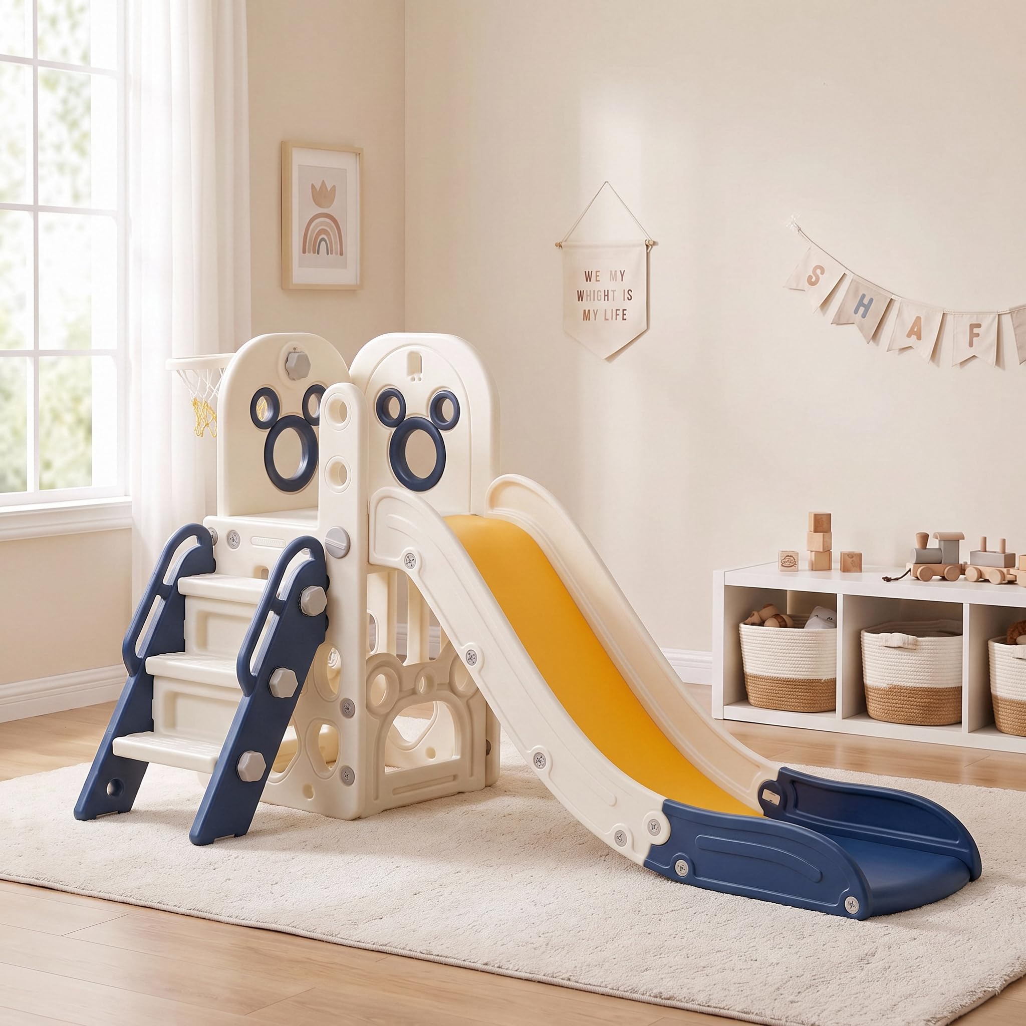 Juego de Tobogán 6 en 1 para N - Kids Outdoor Climber reseña y precio