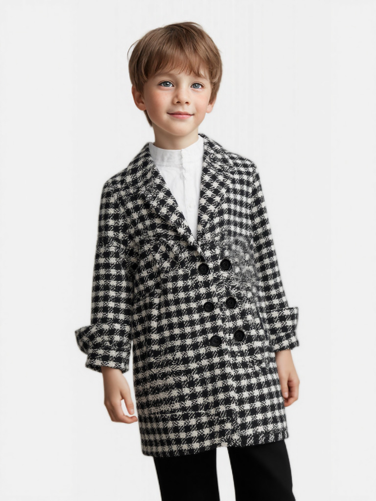Abrigo de lana grueso y cálido - Kids Outdoor Jacket reseña y precio