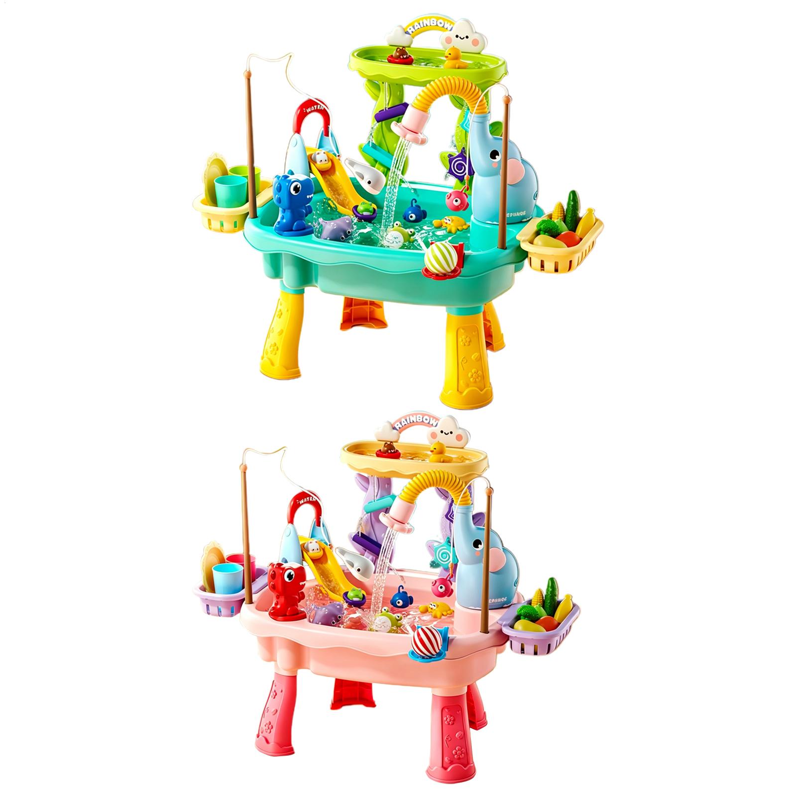Mesa de Agua Mejorada para Niñ - Kids Outdoor Sensory Table reseña y precio