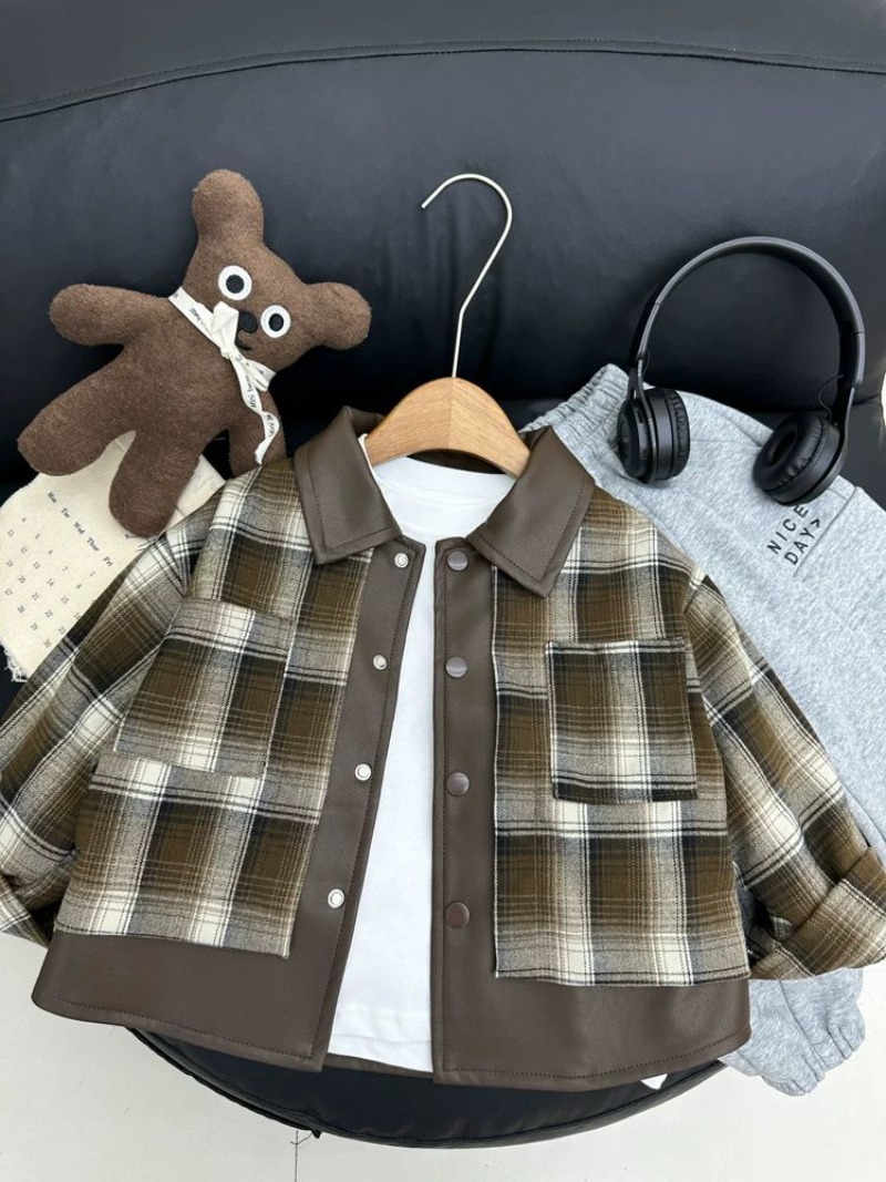 Chaqueta a cuadros para niños, - Kids Outdoor Jacket reseña y precio