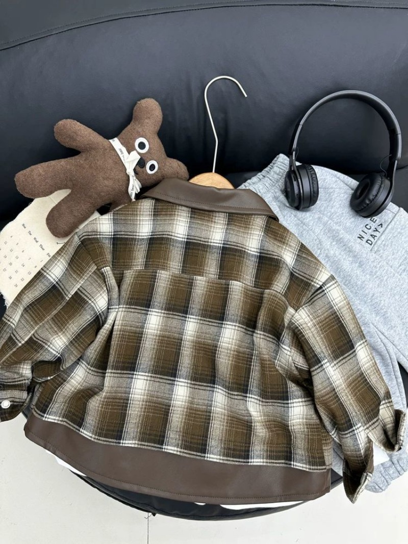 Chaqueta a cuadros para niños, - Kids Outdoor Jacket reseña y precio