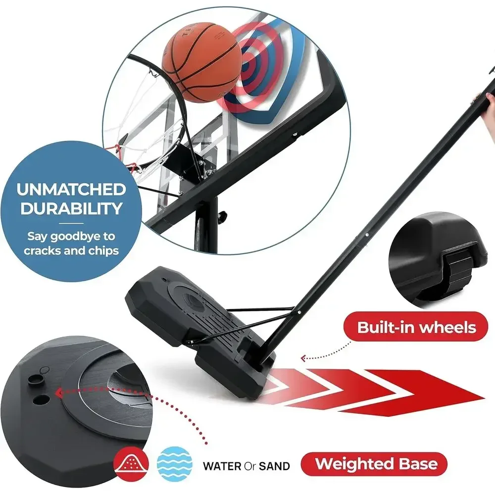 Sistema de Aro de Baloncesto A - Basketball Hoop Outdoor reseña y precio