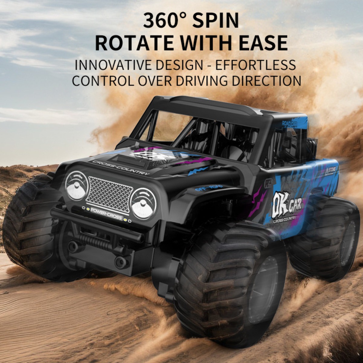 Coche RC Anfibio 4x4 Todoterre - Kids Outdoor Dirt Toys reseña y precio