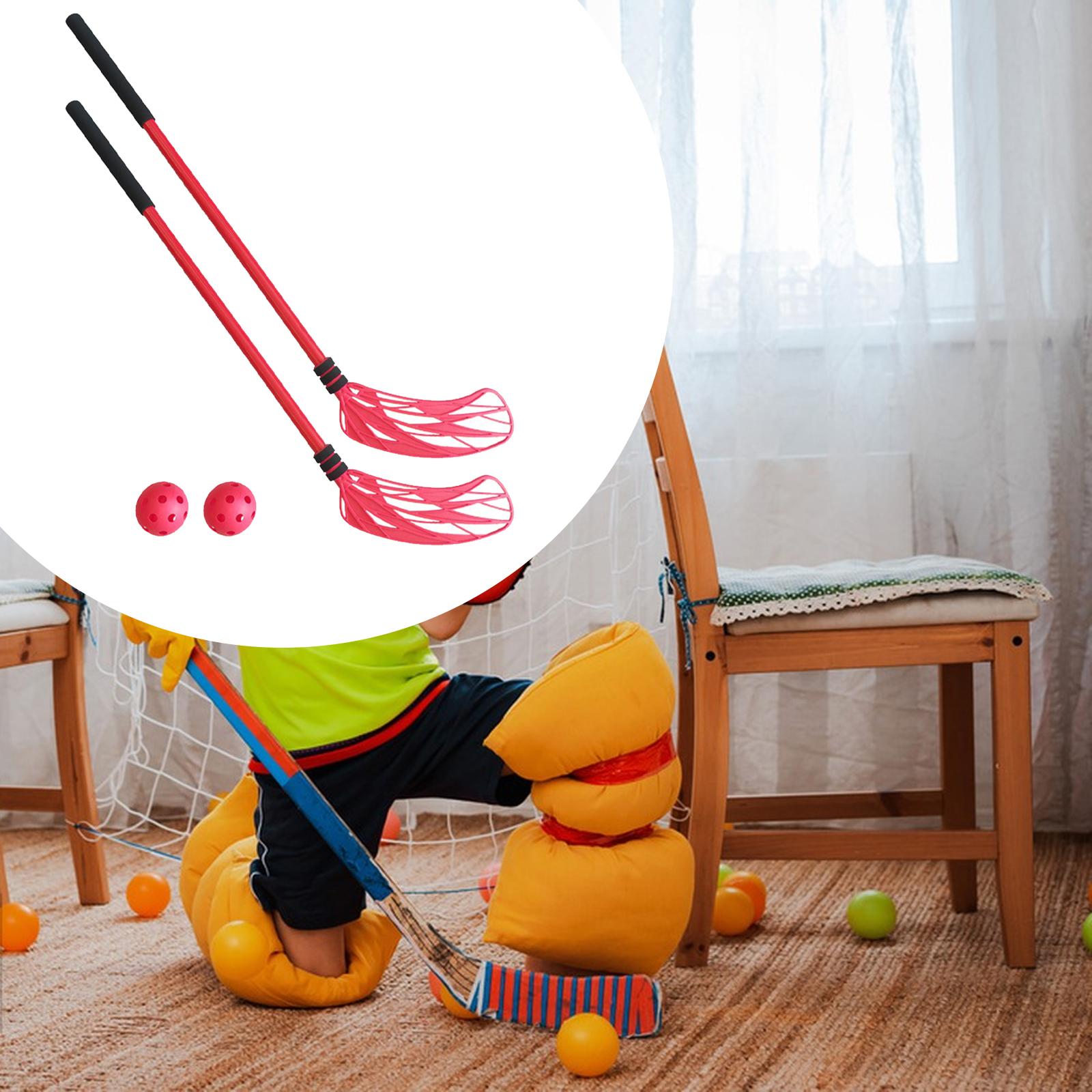 Palos de Hockey para Piso, Her - Kids Outdoor Hockey Set reseña y precio