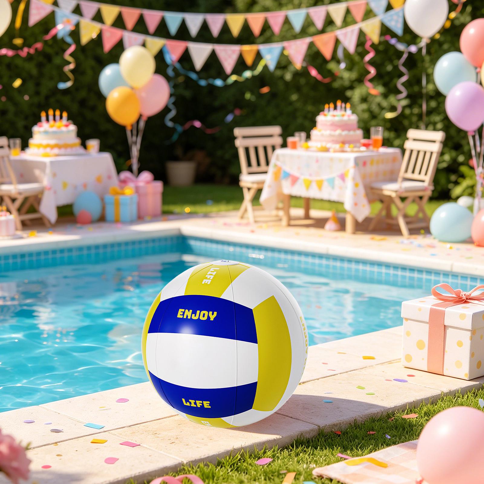 Pelota de playa grande de 23,6 - Kids Outdoor Pool reseña y precio