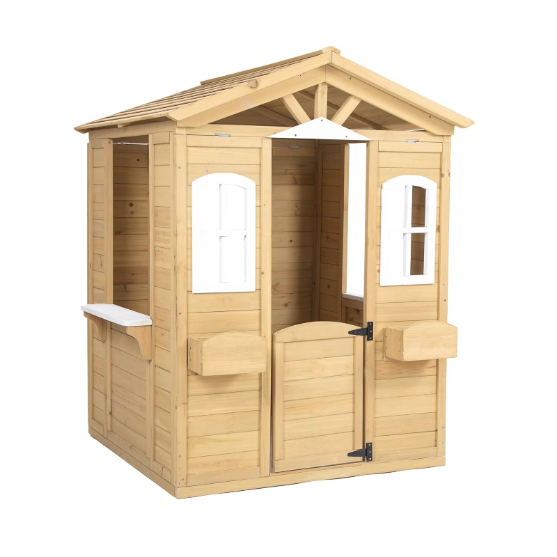 Casita de Juegos Moderna y Clá - Kids Outdoor Furniture reseña y precio