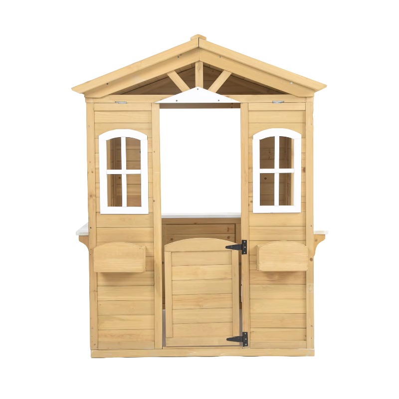 Casita de Juegos Moderna y Clá - Kids Outdoor Furniture reseña y precio