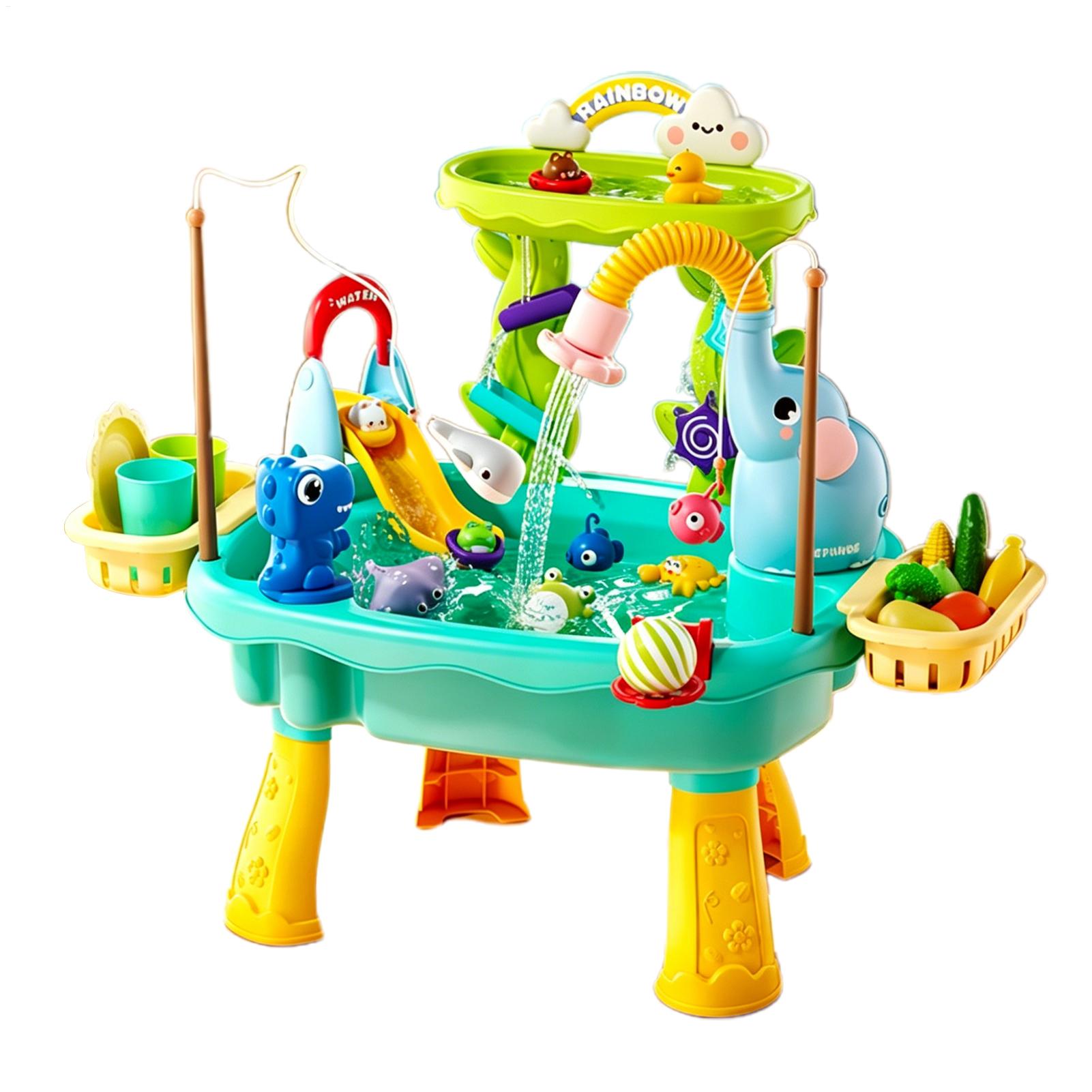 Mesa de Actividades Acuáticas  - Kids Outdoor Sensory Table reseña y precio