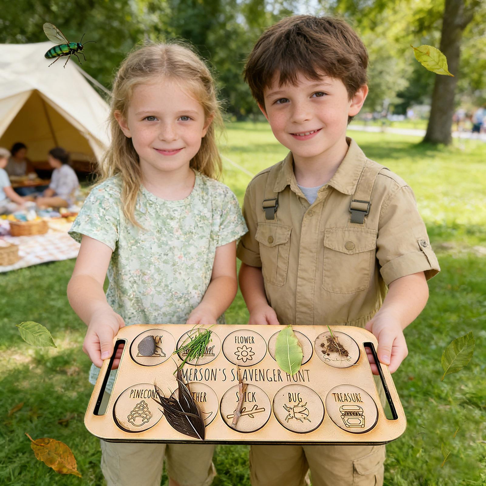 Caza de Tesoros para Niños: Ba - Kids Outdoor Nature Scavenger Hunt reseña y precio