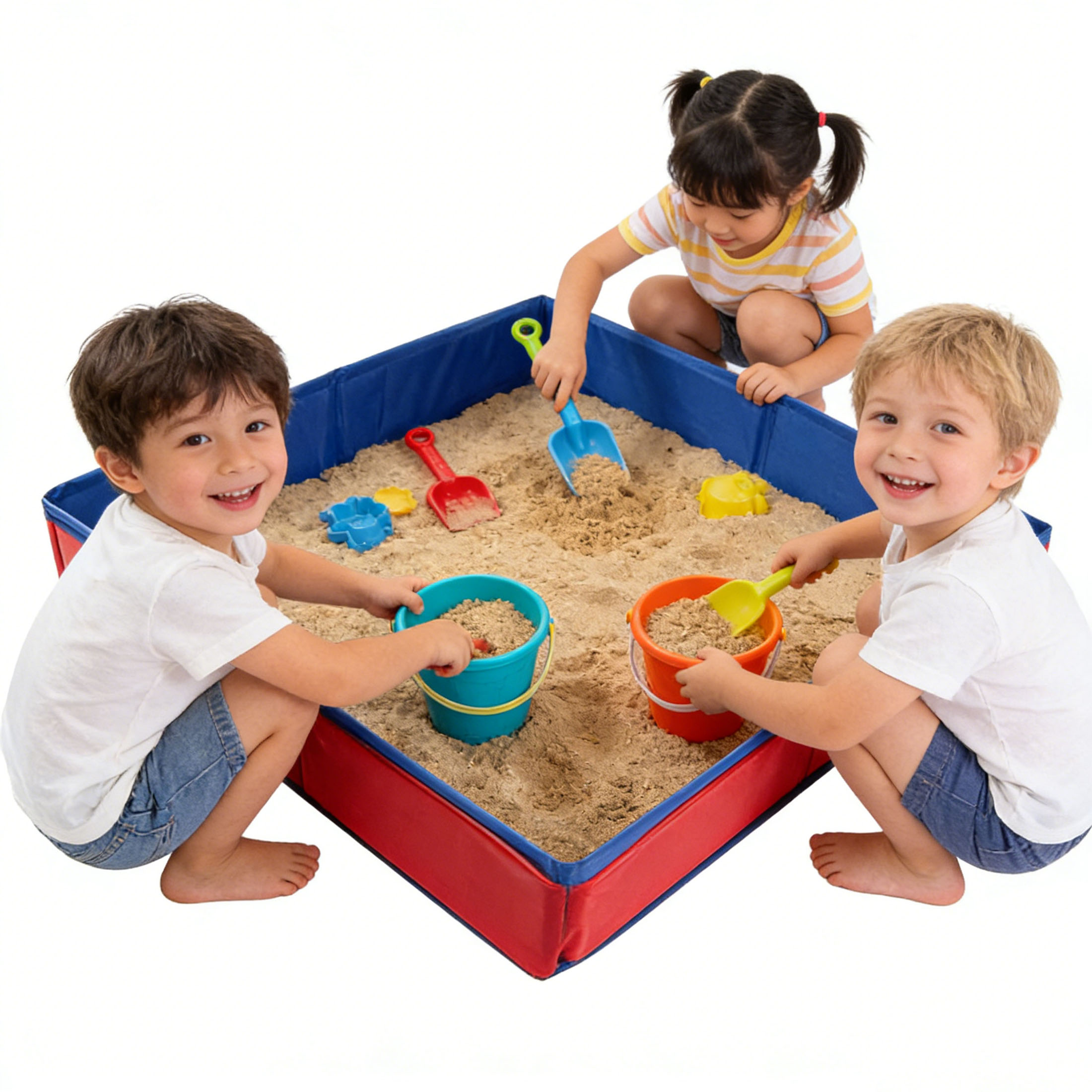 Mesa de arena para niños y niñ - Kids Outdoor Sensory Table reseña y precio